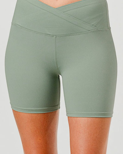 LG29SH V-Waist Butt Lift Yoga Shorts – Sculpt Fit Activewear