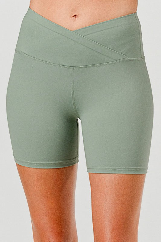 V-Waist Butt Lift Yoga Shorts – Sculpt Fit Activewear