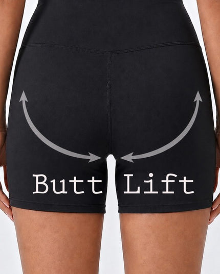 LG29SH V-Waist Butt Lift Yoga Shorts – Sculpt Fit Activewear