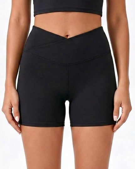 LG29SH V-Waist Butt Lift Yoga Shorts – Sculpt Fit Activewear