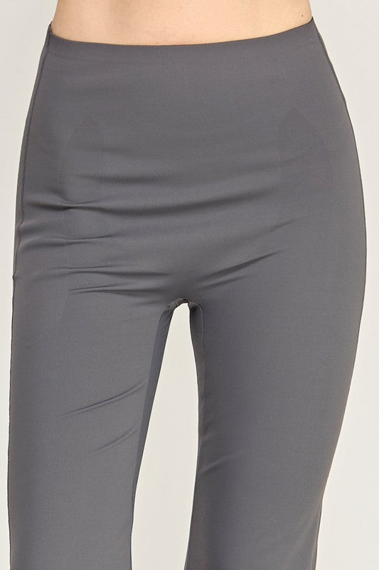 PH72BB HOURGLASS HIGH-RISE FLARED LEGGINGS