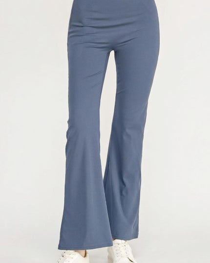 PH72BB HOURGLASS HIGH-RISE FLARED LEGGINGS