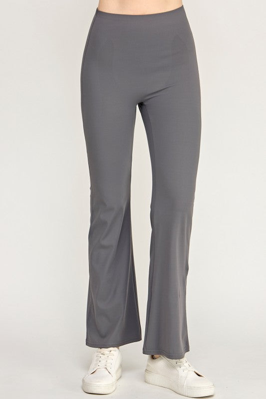 PH72BB HOURGLASS HIGH-RISE FLARED LEGGINGS