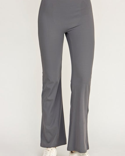 PH72BB HOURGLASS HIGH-RISE FLARED LEGGINGS