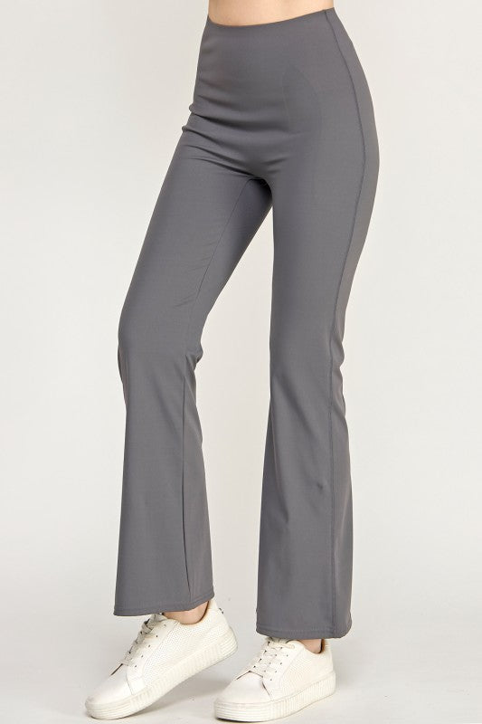 PH72BB HOURGLASS HIGH-RISE FLARED LEGGINGS