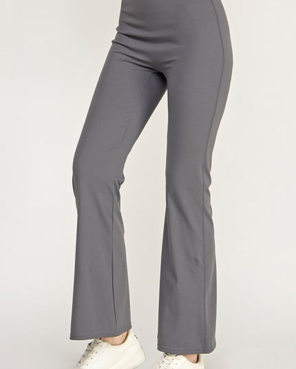 PH72BB HOURGLASS HIGH-RISE FLARED LEGGINGS