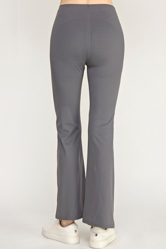 PH72BB HOURGLASS HIGH-RISE FLARED LEGGINGS