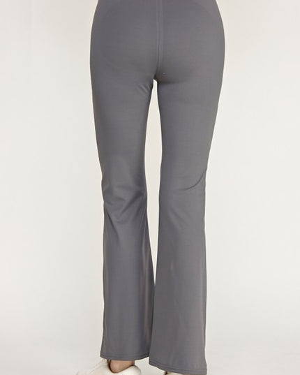 PH72BB HOURGLASS HIGH-RISE FLARED LEGGINGS