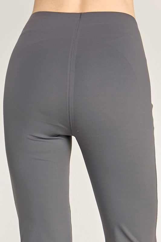 PH72BB HOURGLASS HIGH-RISE FLARED LEGGINGS