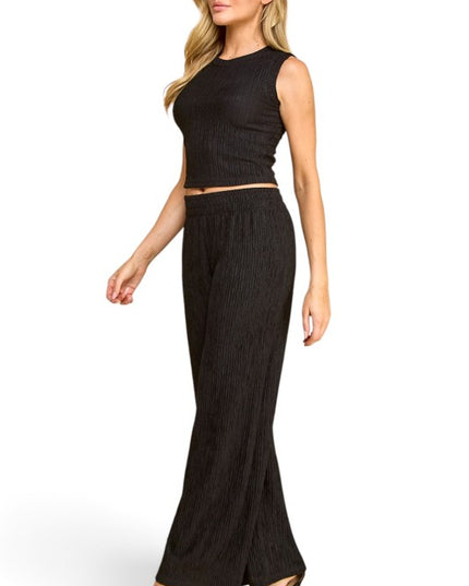 HK502 Crinkle – Relaxed 2-Piece Set