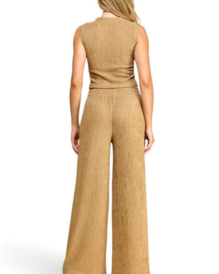 HK502 Crinkle – Relaxed 2-Piece Set