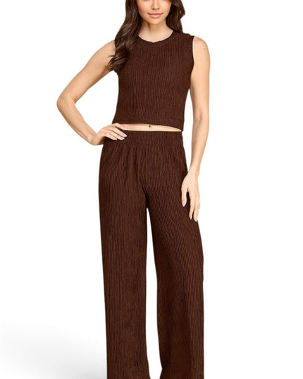 HK502 Crinkle – Relaxed 2-Piece Set