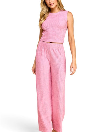 HK502 Crinkle – Relaxed 2-Piece Set