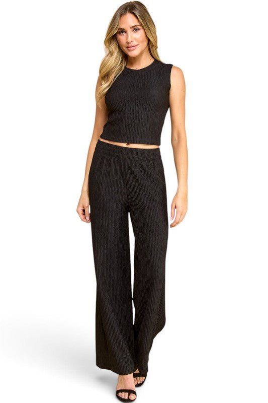 HK502 Crinkle – Relaxed 2-Piece Set