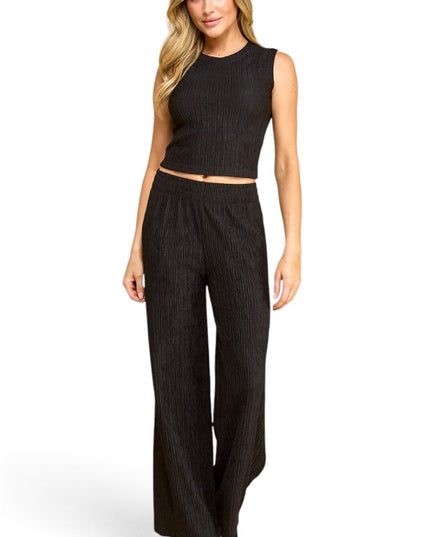 HK502 Crinkle – Relaxed 2-Piece Set