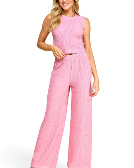 HK502 Crinkle – Relaxed 2-Piece Set