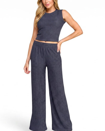 HK502 Crinkle – Relaxed 2-Piece Set