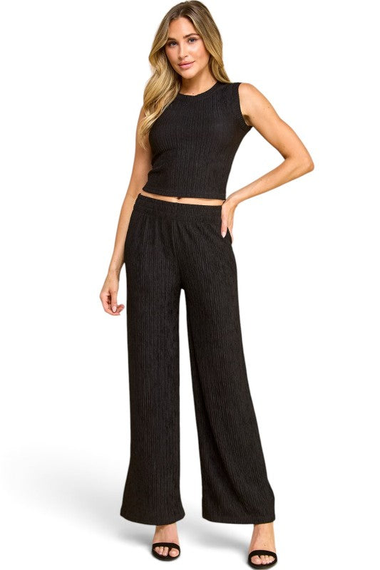 HK502 Crinkle – Relaxed 2-Piece Set