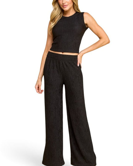 HK502 Crinkle – Relaxed 2-Piece Set