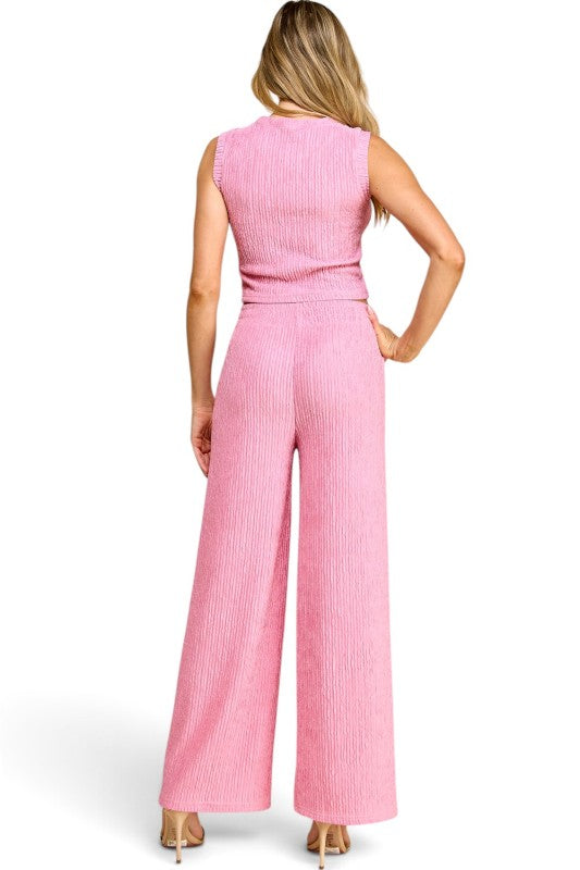 HK502 Crinkle – Relaxed 2-Piece Set