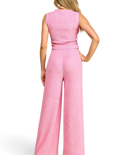 HK502 Crinkle – Relaxed 2-Piece Set