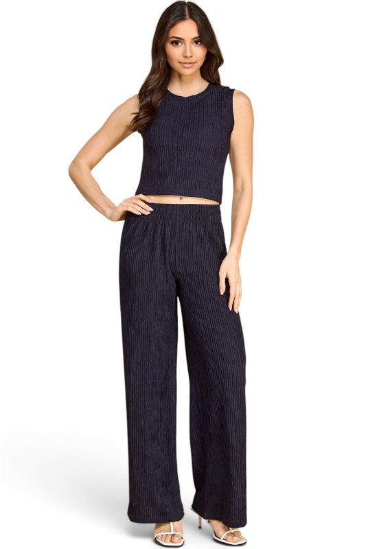 HK502 Crinkle – Relaxed 2-Piece Set