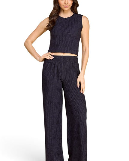 HK502 Crinkle – Relaxed 2-Piece Set