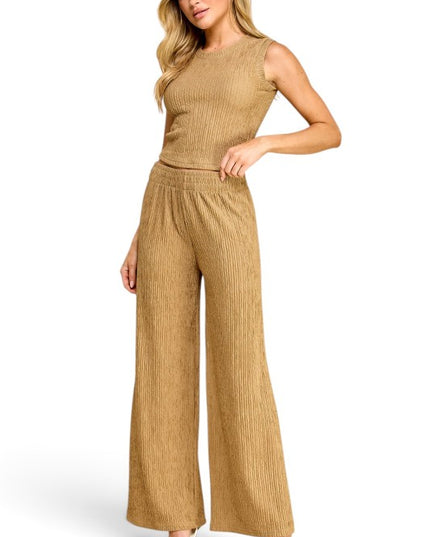 HK502 Crinkle – Relaxed 2-Piece Set