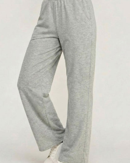 Air Scuba Elastic Waist Sweatpants – Wide Leg Fit