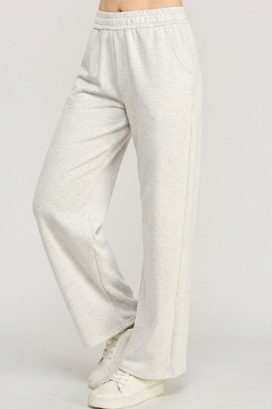 AIR105 Air Scuba Elastic Waist Sweatpants – Wide Leg Fit