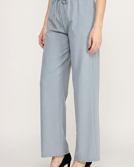 FSS505 CRYSTAL SANDSTONE DRAWSTRING PANTS