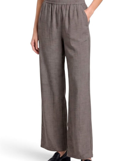 LELIS-02 Linen Wide Leg Pants – Relaxed Fit
