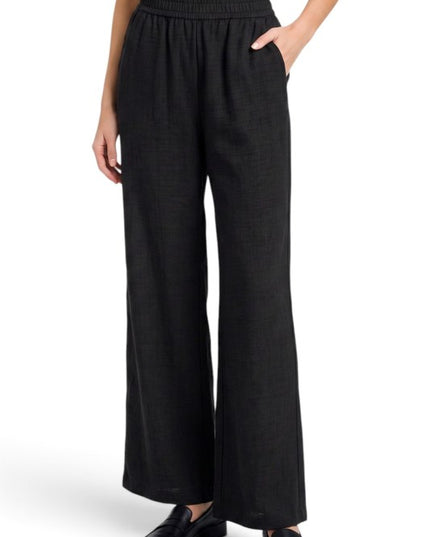 PLUS LELIS-02X Linen Wide Leg Pants – Relaxed Fit