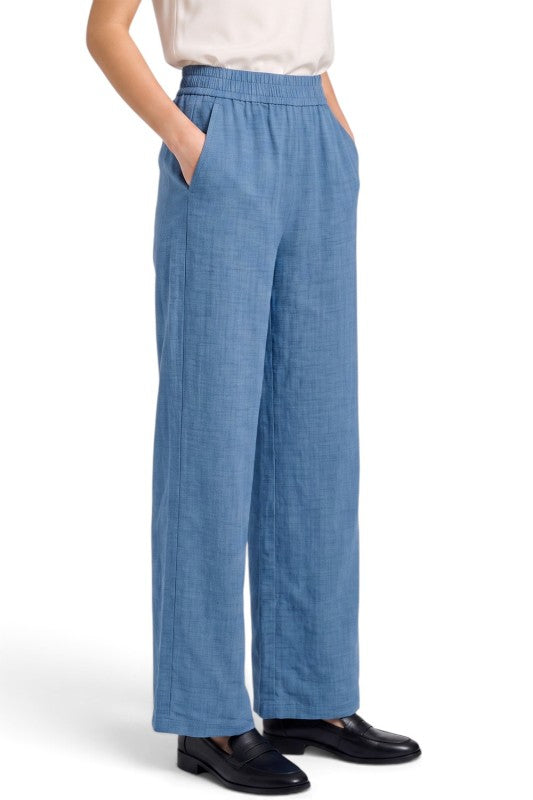 LELIS-02 Linen Wide Leg Pants – Relaxed Fit