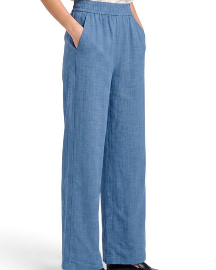 LELIS-02 Linen Wide Leg Pants – Relaxed Fit