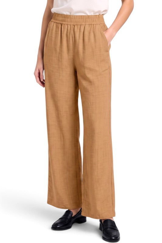 LELIS-02 Linen Wide Leg Pants – Relaxed Fit
