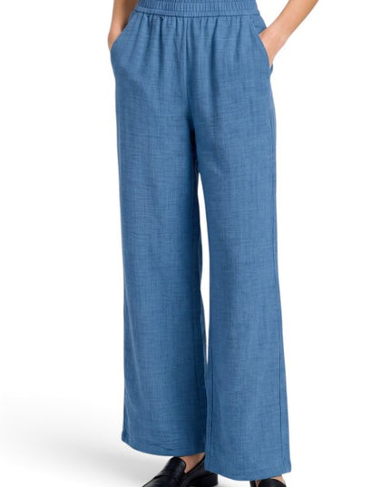PLUS LELIS-02X Linen Wide Leg Pants – Relaxed Fit
