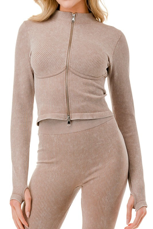 JA100MWSET MINERAL WASH BRA LINE 2-PIECE SET