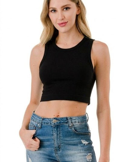 HX63 SUPER-SPAN CROP TANK TOP