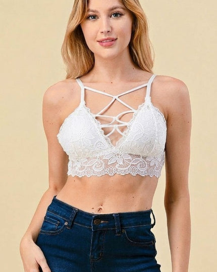 LB33 LACE BRALETTE