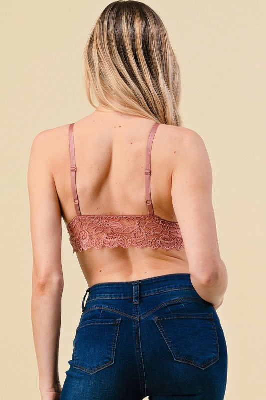 LB33 LACE BRALETTE