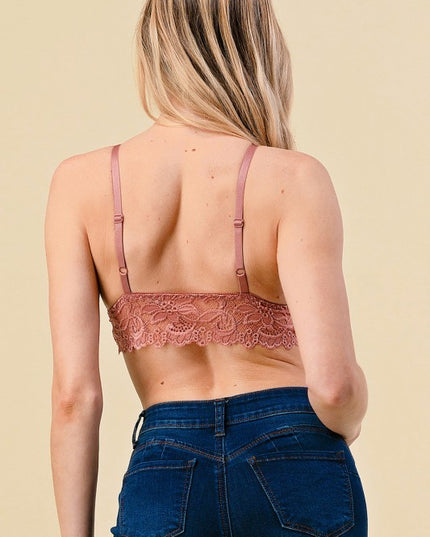LB33 LACE BRALETTE