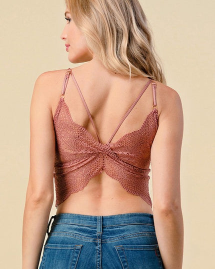 LB32 Exquisite lace bralette with comfort and allure