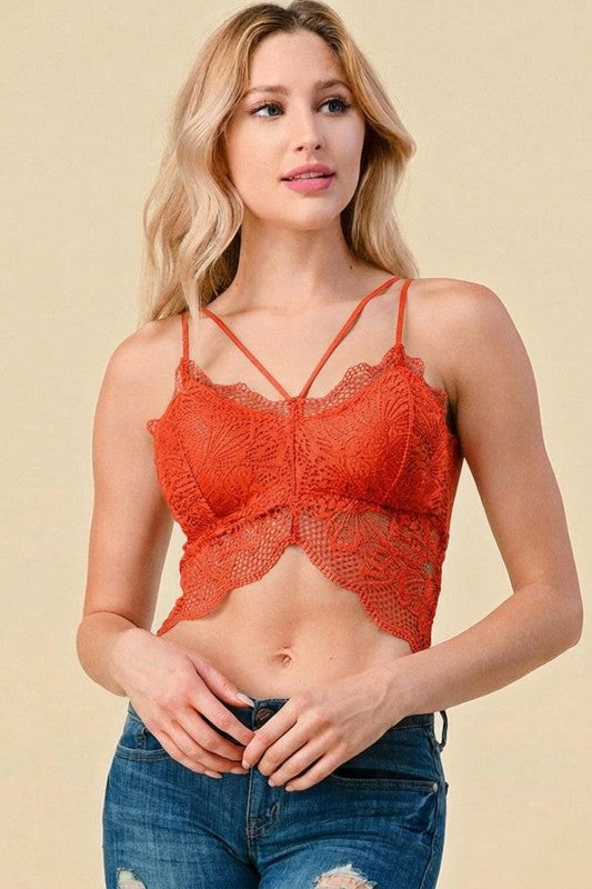 LB32 LACE BRALETTE