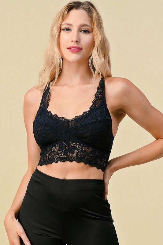 LB29 LACE BRALETTE