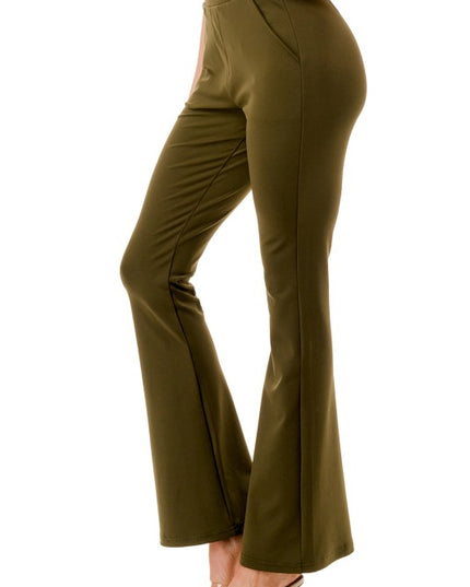 Y60B Yoga Bell Bottom Dress Pants – Flattering Fit