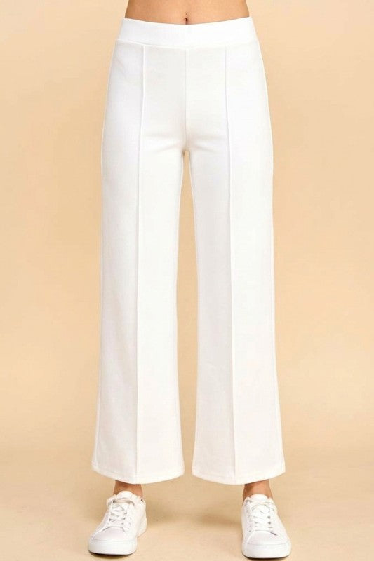 SCU33 STRETCH SCUBA PLEATED PANTS