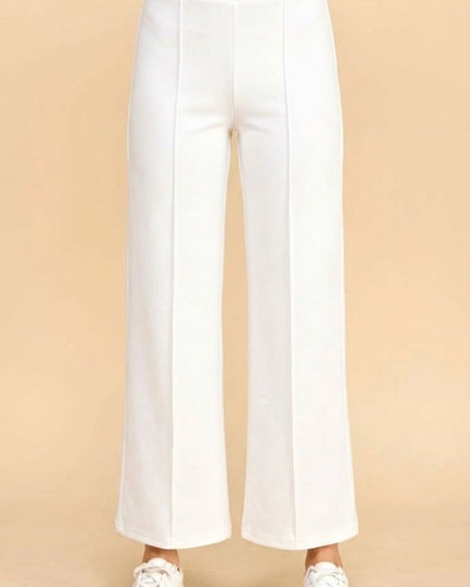 SCU33 STRETCH SCUBA PLEATED PANTS
