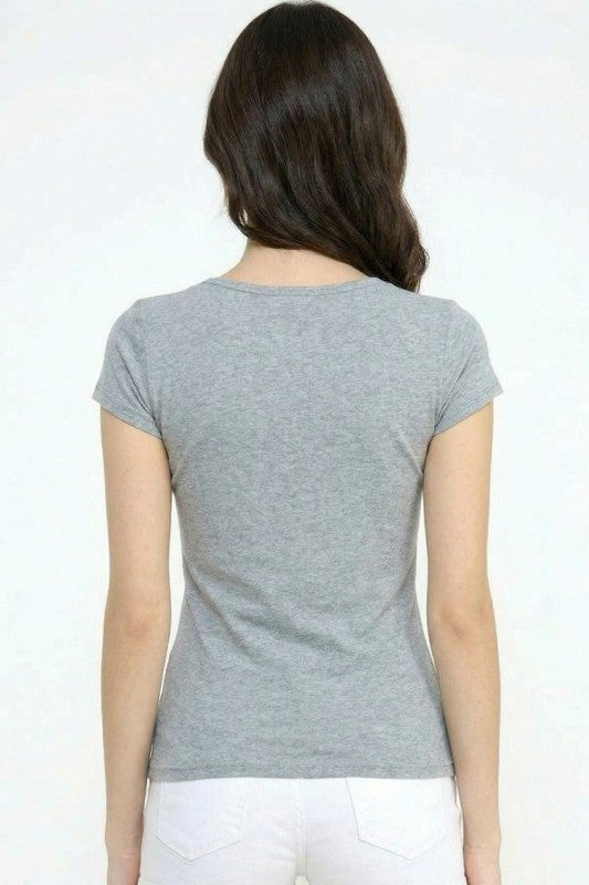 420-ANGEL RHINESTONE TOP