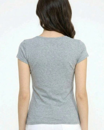 420-ANGEL RHINESTONE TOP